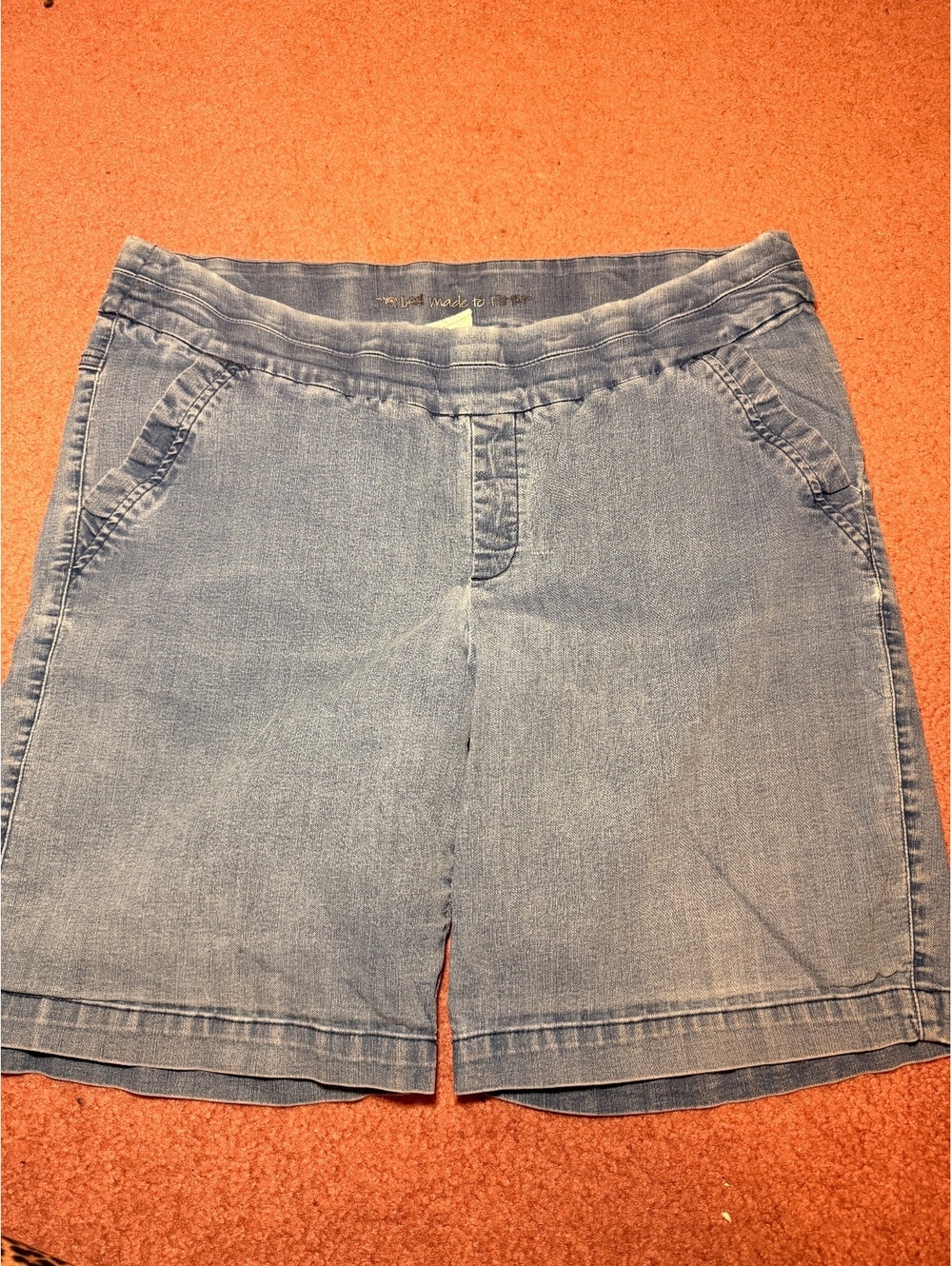 Lee Made to Fit Denim Shorts Size 18